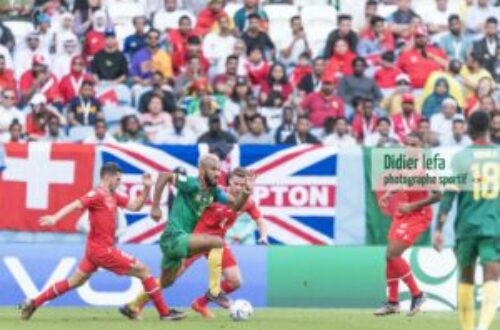 Article : Mondial qatari 2022: Le Cameroun manque son entrée en lice.