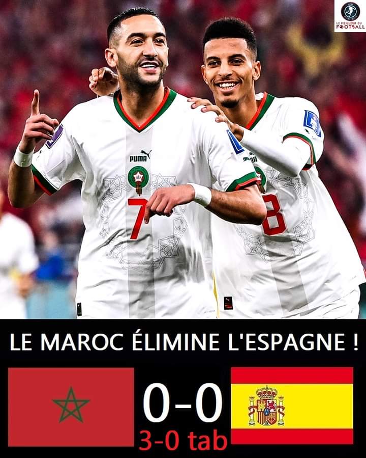 Article : Espagne Vs Maroc: Qualification en mode Panenka !