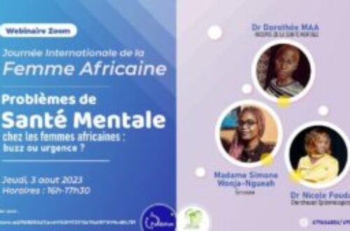 Article : La santé mentale chez la femme africaine au coeur d’un webinaire